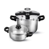 Izzy Gourmet 9L & 5L Set Χύτρα Ταχύτητας & Κατσαρόλα Izzy Gourmet 9L & 5L Set Χύτρα Ταχύτητας & Κατσαρόλα
