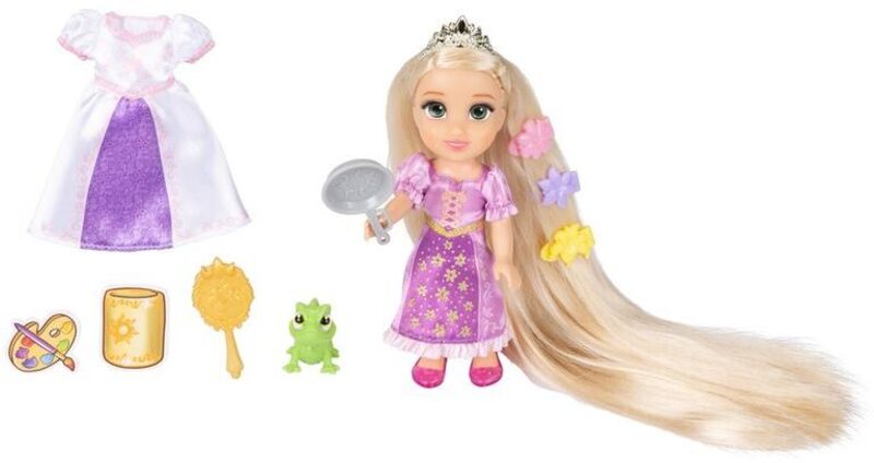 Jakks Pacific Disney Princess Rapunzel Κούκλα 15cm. (233794) Jakks Pacific Disney Princess Rapunzel Κούκλα 15cm. (233794)