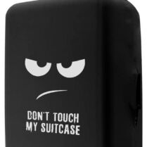 KW Suitcase Cover - Ελαστικό Κάλυμμα Βαλίτσας με Φερμουάρ από Ύφασμα Spandex / Λύκρα - L / 25 - 28" - Don't Touch My Suitcase / Black / White (45230.3.01) KW Suitcase Cover - Ελαστικό Κάλυμμα Βαλίτσας με Φερμουάρ από Ύφασμα Spandex / Λύκρα - L / 25 - 28" - Don't Touch My Suitcase / Black / White (45230.3.01)