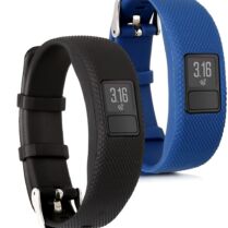 KW Λουράκι Σιλικόνης Garmin Vivofit 4 - 2 Τεμάχια - Black / Dark Blue (44228.01)