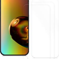 KWmobile Crystal Clear Screen Protector - Μεμβράνη Προστασίας Οθόνης - Apple iPhone 15 Pro - 3 Τεμάχια - Transparent (62023.1)