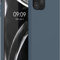 KWmobile Soft Flexible Rubber Cover - Θήκη Σιλικόνης Apple iPhone 11 Pro - Dark Slate (49726.202)