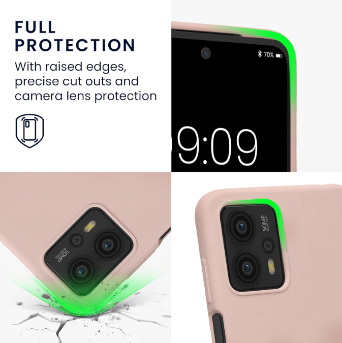 KWmobile Soft Flexible Rubber Cover - Θήκη Σιλικόνης Motorola Moto G13 / G23 - Dusty Pink (60842.10) KWmobile Soft Flexible Rubber Cover - Θήκη Σιλικόνης Motorola Moto G13 / G23 - Dusty Pink (60842.10)