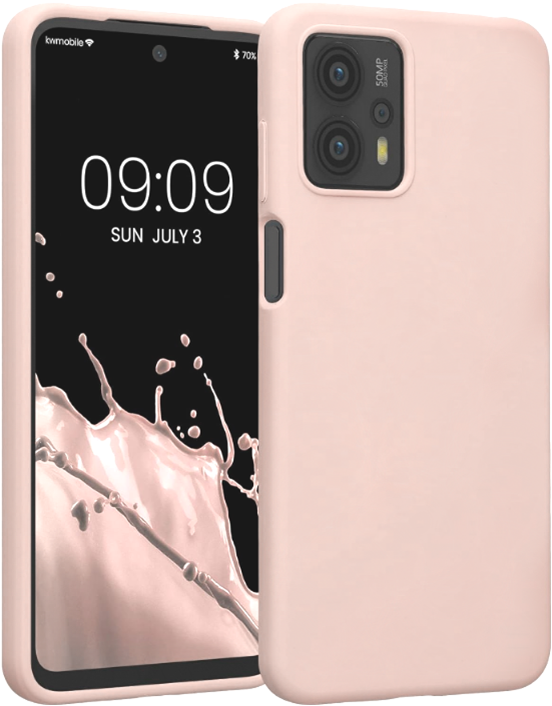 KWmobile Soft Flexible Rubber Cover - Θήκη Σιλικόνης Motorola Moto G13 / G23 - Dusty Pink (60842.10) KWmobile Soft Flexible Rubber Cover - Θήκη Σιλικόνης Motorola Moto G13 / G23 - Dusty Pink (60842.10)