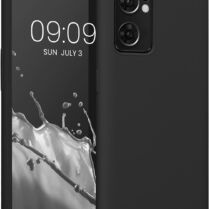 KWmobile Soft Flexible Rubber Cover - Θήκη Σιλικόνης Oppo Find X5 Lite - Black (57630.01)