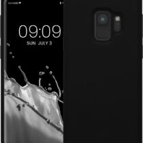 KWmobile Soft Flexible Rubber Cover - Θήκη Σιλικόνης Samsung Galaxy S9 - Black (44182.01)