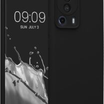 KWmobile Soft Flexible Rubber Cover - Θήκη Σιλικόνης Xiaomi 13 Lite με Πλαίσιο Κάμερας - Black (61166.01)