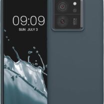 KWmobile Soft Flexible Rubber Cover - Θήκη Σιλικόνης Xiaomi 13T / 13T Pro - Dark Slate (KWM000020IT004C)