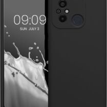 KWmobile Soft Flexible Rubber Cover - Θήκη Σιλικόνης Xiaomi Redmi 12C - Black (61263.01)