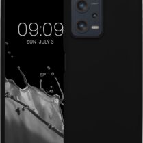KWmobile Soft Flexible Rubber Cover - Θήκη Σιλικόνης Xiaomi Redmi Note 12 5G / Poco X5 - Black (60889.01)