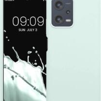 KWmobile Soft Flexible Rubber Cover - Θήκη Σιλικόνης Xiaomi Redmi Note 12 5G / Poco X5 - Cool Mint (60889.200)