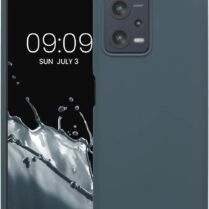 KWmobile Soft Flexible Rubber Cover - Θήκη Σιλικόνης Xiaomi Redmi Note 12 5G / Poco X5 - Dark Slate (60889.202)