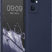 KWmobile Soft Slim Flexible Rubber Cover with Camera Protector - Θήκη Σιλικόνης Oppo Find X5 Lite με Πλαίσιο Κάμερας - Blueberry (57633.186)