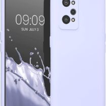 KWmobile Soft Slim Flexible Rubber Cover with Camera Protector - Θήκη Σιλικόνης Realme GT Neo 3T με Πλαίσιο Κάμερας - Light Lavender (59246.139)