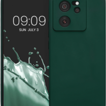 KWmobile Soft Slim Flexible Rubber Cover with Camera Protector - Θήκη Σιλικόνης Xiaomi 13T / 13T Pro με Πλαίσιο Κάμερας - Moss Green (KWM000020IU002C)