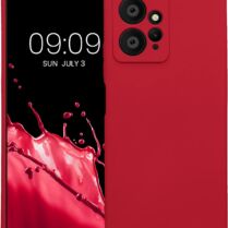 KWmobile Soft Slim Flexible Rubber Cover with Camera Protector - Θήκη Σιλικόνης Xiaomi Redmi Note 12 4G με Πλαίσιο Κάμερας - Sweet Cherry (61170.229)
