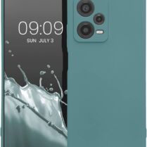 KWmobile Soft Slim Flexible Rubber Cover with Camera Protector - Θήκη Σιλικόνης Xiaomi Redmi Note 12 Pro Plus με Πλαίσιο Κάμερας - Arctic Night (60734.207)