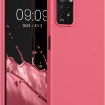KWmobile Soft Slim Flexible Rubber Cover - Θήκη Σιλικόνης Xiaomi Redmi Note 11 Pro / Redmi Note 12 Pro 4G - Neon Coral (57373.103)