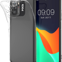 KWmobile Διάφανη Θήκη Σιλικόνης Xiaomi Poco M5s - Transparent (59933.03)