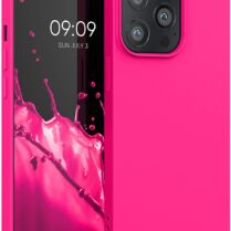 KWmobile Θήκη Σιλικόνης Apple iPhone 13 Pro - Soft Flexible Rubber Cover - Neon Pink (55962.77) KWmobile Θήκη Σιλικόνης Apple iPhone 13 Pro - Soft Flexible Rubber Cover - Neon Pink (55962.77)