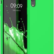KWmobile Θήκη Σιλικόνης Apple iPhone XR - Soft Flexible Rubber Cover - Neon Green (45910.44) KWmobile Θήκη Σιλικόνης Apple iPhone XR - Soft Flexible Rubber Cover - Neon Green (45910.44)