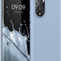 KWmobile Θήκη Σιλικόνης Honor 50 Pro - Light Blue Matte (55410.58) KWmobile Θήκη Σιλικόνης Honor 50 Pro - Light Blue Matte (55410.58)