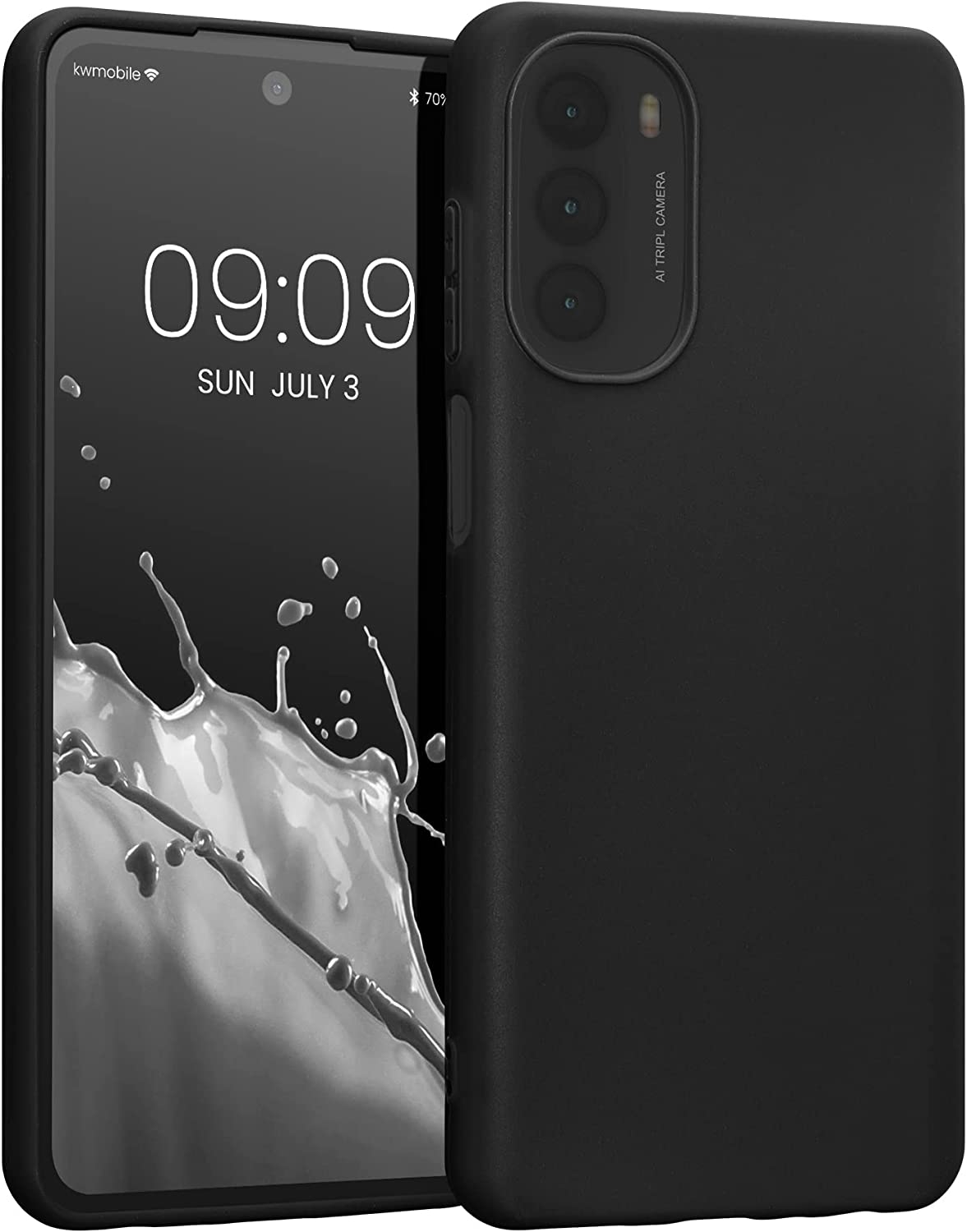 KWmobile Θήκη Σιλικόνης Motorola Moto G62 5G - Black (59171.47) KWmobile Θήκη Σιλικόνης Motorola Moto G62 5G - Black (59171.47)