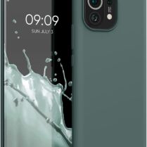 KWmobile Θήκη Σιλικόνης Xiaomi Mi 11 - Soft Flexible Rubber Cover - Blue Green (54379.171)