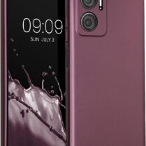 KWmobile Θήκη Σιλικόνης Xiaomi Redmi 10 5G με Πλαίσιο Κάμερας - Metallic Lavender (61414.230)