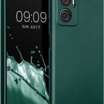 KWmobile Θήκη Σιλικόνης Xiaomi Redmi 10 5G με Πλαίσιο Κάμερας - Metallic Teal (61414.14)