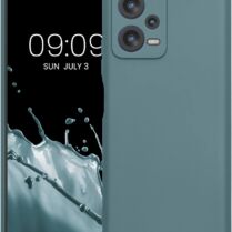KWmobile Θήκη Σιλικόνης Xiaomi Redmi Note 12 5G / Poco X5 με Πλαίσιο Κάμερας - Arctic Night (60887.207)