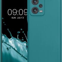 KWmobile Θήκη Σιλικόνης Xiaomi Redmi Note 12 5G / Poco X5 με Πλαίσιο Κάμερας - Teal Matte (60887.57)