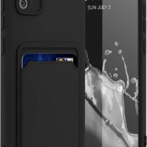 KWmobile Θήκη Σιλικόνης με Υποδοχή για Κάρτα - Samsung Galaxy A02s - Black (55085.01) KWmobile Θήκη Σιλικόνης με Υποδοχή για Κάρτα - Samsung Galaxy A02s - Black (55085.01)