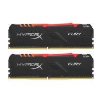 Kingston HyperX Fury 8GB DDR4-3600MHz C17 DIMM x2 (HX436C17FB3AK2/16) Μνήμη RAM
