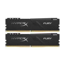 Kingston HyperX Fury 8GB DDR4-3600MHz C17 (HX436C17FB3K2/16) x2 Μνήμη RAM