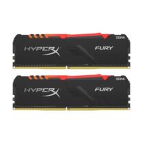 Kingston HyperX Fury DDR4-3200MHz 32GB C16 RGB x2 Μνήμη RAM