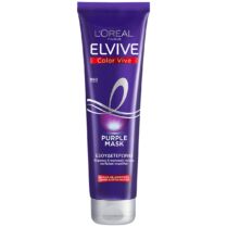 L'Oreal Paris Elvive Color Vive Purple Hair Mask Μάσκα Θρέψης για Ξανθά ή Λευκά Μαλλιά που Εξουδετερώνει Άμεσα Κίτρινους & Πορτοκαλί Τόνους 150ml