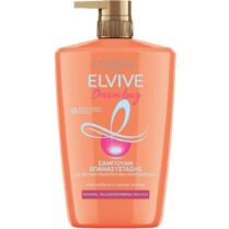 L'Oreal Paris Elvive Dream Long Shampoo Σαμπουάν Επανασύστασης με Κερατίνη & Καστορέλαιο για Μακριά Ταλαιπωρημένα Μαλλιά 1Lt