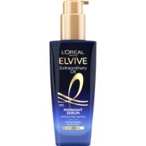 L'Oreal Paris Elvive Extraordinary Oil Midnight Serum 100ml,Εντατική Θεραπεία Θρέψης Κατά τη Διάρκεια της Νύχτας για Ξηρά Μαλλιά