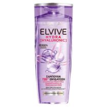 L'Oreal Paris Elvive Hydra Hyaluronic Shampoo Ενυδατικό Σαμπουάν με Υαλουρονικό Οξύ για Αφυδατωμένα Μαλλιά 400ml