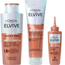 L'Oreal Paris Elvive Promo Growth Booster Shampoo 200ml & Conditioner 150ml & Serum 102ml