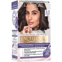 L'Oreal Paris Excellence Cool Creme Μόνιμη Βαφή σε Κρέμα Τριπλής Προστασίας για Κάλυψη των Λευκών 1 Τεμάχιο - 5.11 Ψυχρό Σαντρέ Καστανό Ανοιχτό L'Oreal Paris Excellence Cool Creme Μόνιμη Βαφή σε Κρέμα Τριπλής Προστασίας για Κάλυψη των Λευκών 1 Τεμάχιο - 5.11 Ψυχρό Σαντρέ Καστανό Ανοιχτό