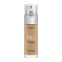 L'Oreal Paris True Match Foundation 30ml Υγρό Make up που Καλύπτει τις Ατέλειες, Περιποιείται & Φροντίζει την Επιδερμίδα - 6N Honey