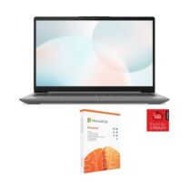 Lenovo Ideapad 3 15ABA7 R7-5825U/16GB/512GB Win 11 S Laptop & Microsoft 365 Personal P8 1 Year Software
