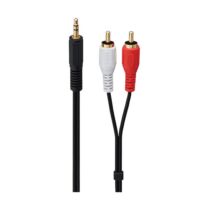 Logik 3.5mm σε RCA Gold 1.5m Καλώδιο Ήχου