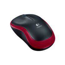 Logitech M185 Red Wireless Mouse