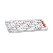 Logitech Pop Icon Keys Off White Wireless Keyboard Logitech Pop Icon Keys Off White Wireless Keyboard