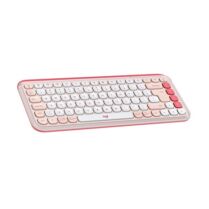 Logitech Pop Icon Keys Rose Wireless Keyboard Logitech Pop Icon Keys Rose Wireless Keyboard