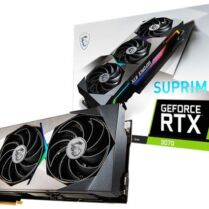 MSI GeForce RTX 3070 Suprim X 8G LHR Κάρτα Γραφικών