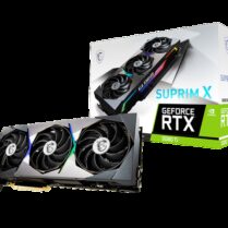 MSI GeForce RTXν3080 Ti Suprim X 12G Κάρτα Γραφικών